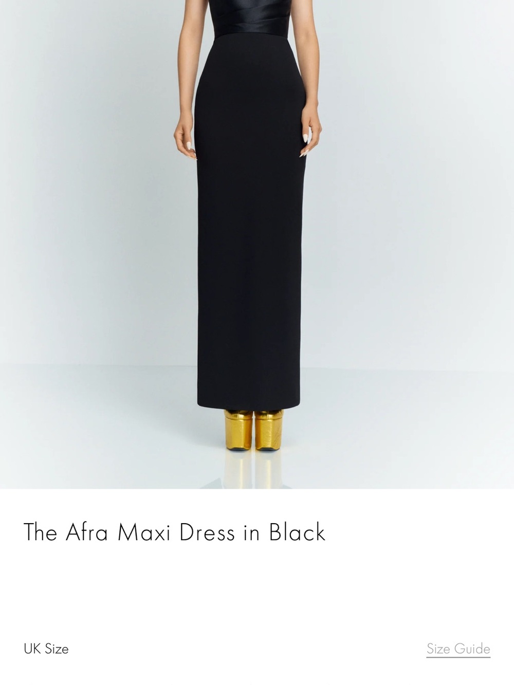 Solace London Black Dress with Branded Tag